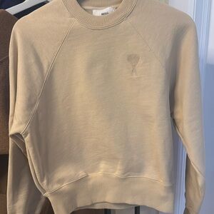 Ami Beige Women's Sweater